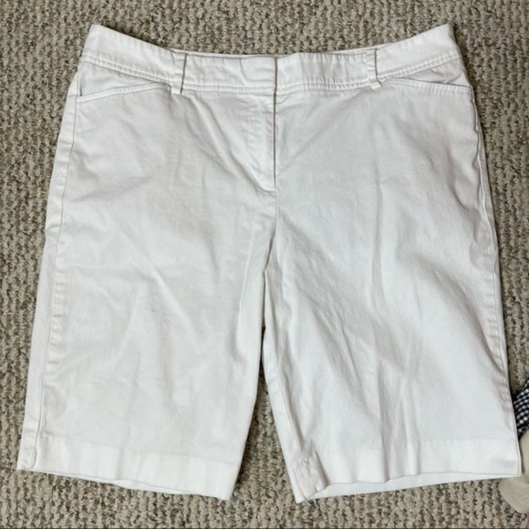 Loft, J. Crew, Crown & Ivory, & Talbots Shorts Bundle Size 10 - Picture 4 of 5